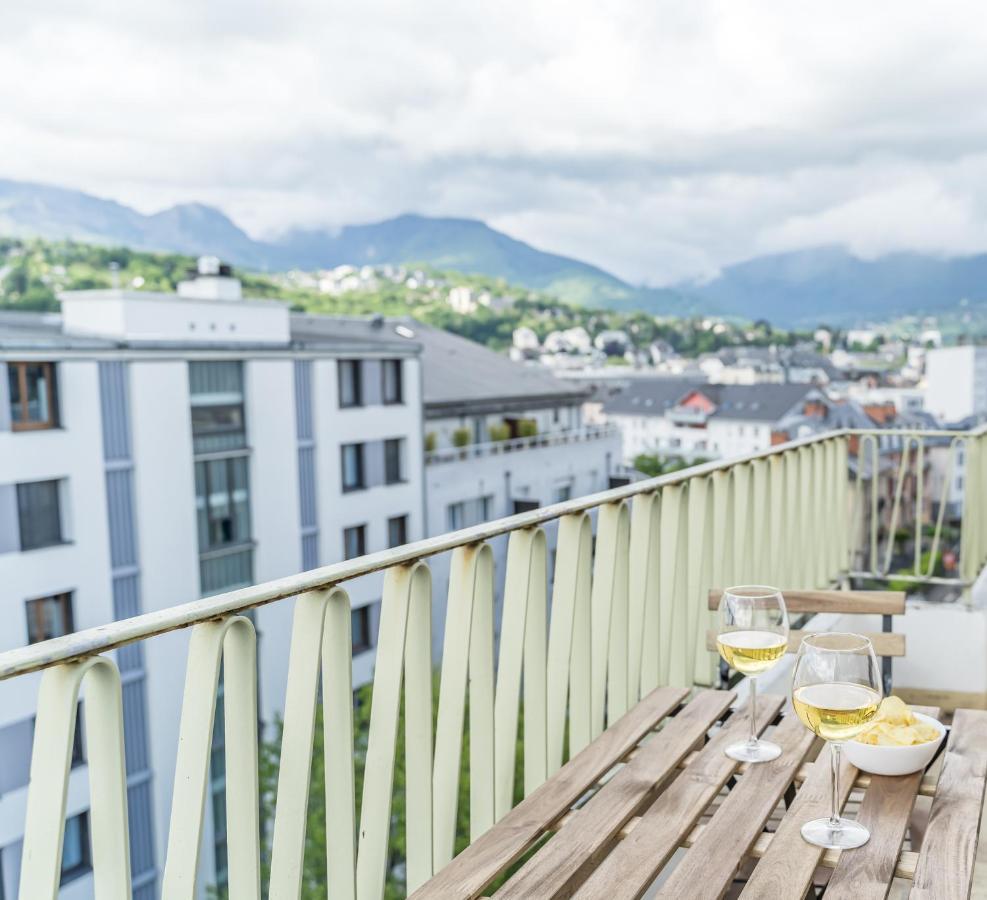 Apartament Vue Sensationnelle - Wifi Fibre - Arrivee Autonome Chambéry Zewnętrze zdjęcie